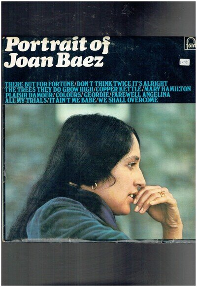 JOAN BAEZ PORTRAIT OF JOAN BAEZ VINYL ALBUM