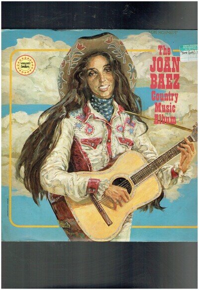JOAN BAEZ THE JOAN BAEZ COUNTRY MUSIC ALBUM 1979 DOUBLE VINYL