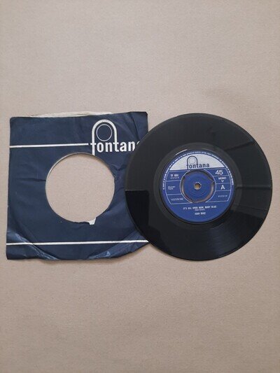 Joan Baez - It's all over now baby blue / Daddy you been (UK Fontana 7")