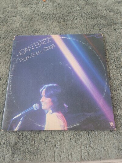 JOAN BAEZ - FROM EVERY STAGE - 12” VINYL DOUBLE LP
