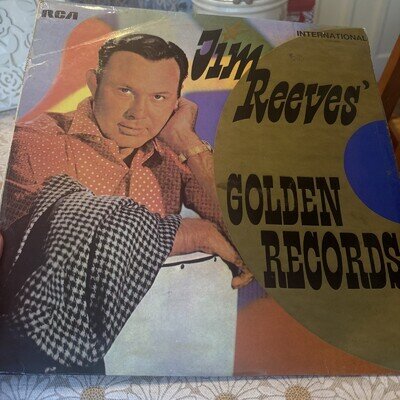 Jim Reeves – Jim Reeves' Golden Records 12" Vinyl Record LP 1973