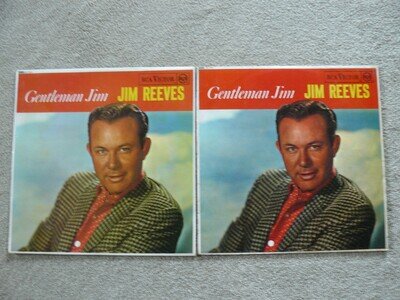 Jim Reeves ~ Gentleman Jim ~ Mono & Stereo Copies ~ RCA Red Spot RD7541 / SF7541