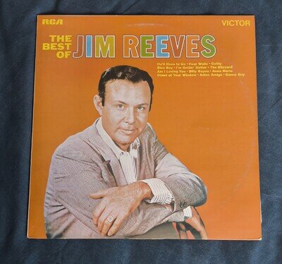 Jim Reeves - The Best Of Jim Reeves: Vinyl LP, RCA, SF 8147, VG+