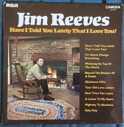 Jim Reeves - Have I Told You Lately That I love You: Vinyl LP, CDM 1049, VG+