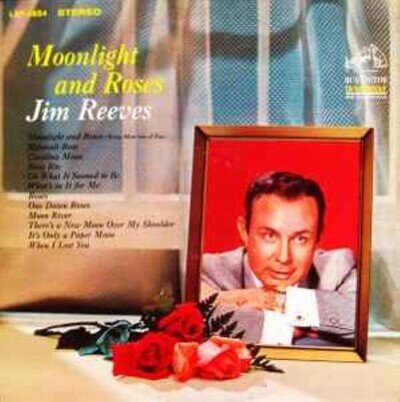 Jim Reeves Moonlight And Roses Vinyl Records Jim Reeves