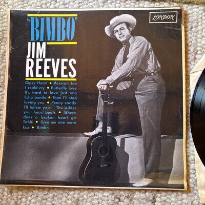 Jim Reeves - Bimbo Vinyl LP London American HAU 8015