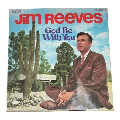 Jim Reeves God Be With You Vinyl LP RCA Camden CDS 1092 Gospel Country 1971