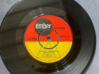 ROY C - TWISTIN’ PNEUMONIA rare UK 1966 DEMO PROMO / NORTHERN SOUL / VG+++ !!!