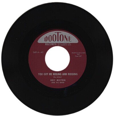 ROY MILTON "YOU GOT ME REELING AND ROCKING c/w NOTHING LEFT" 1955 R&B