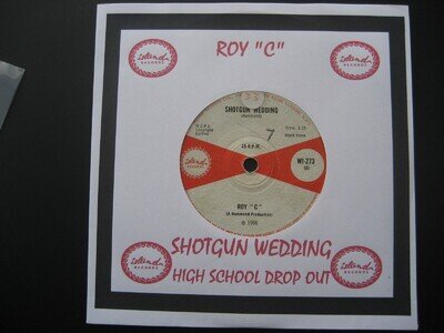 Roy " C "- Shotgun Wedding- Vinyl 7" Single - Island Records 1966-PRINTED SLEEVE