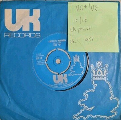 Roy C Shotgun Wedding Vinyl Record VG+/VG UK19 1966