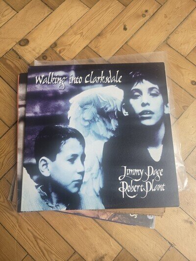 JIMMY PAGE, ROBERT PLANT - Walking Into Clarksdale UK 1st Press 1998 (2xLPs)