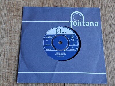 Jimmy Page ‎– She Just Satisfies 7" 2016 re Fontana records