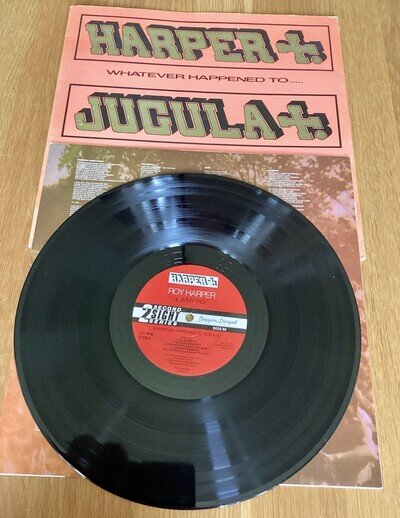 Roy Harper & Jimmy Page Vinyl LP (Led Zeppelin) - Jugula Ex + *LISTEN*