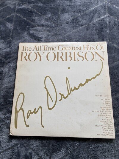 Roy Orbison 1972 the All Time Greatest Hits of Roy Orbison Double Vinyl LP