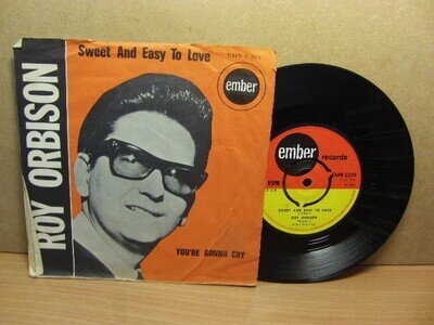 Roy Orbison – Sweet and Easy to Love 1965 7” Ember EMB S209 PS