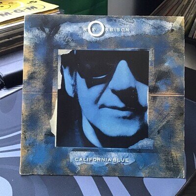 Roy Orbison 7” Vinyl Single Record California Blue Rare Virgin VS 1193