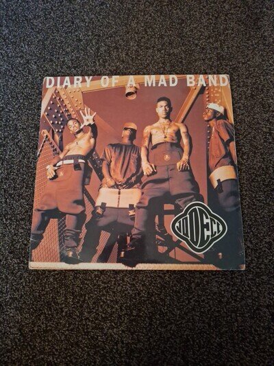 Jodeci Diary of a Mad Band Vinyl Record Read Description