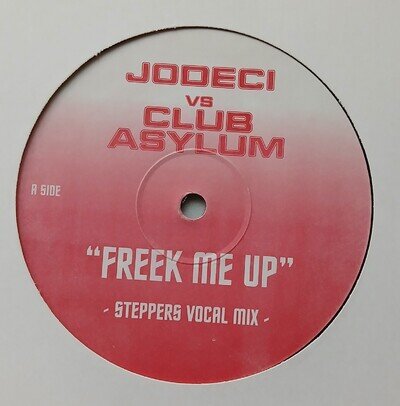 Vinyl Record - Jodeci Vs Club Asylum ‎– Freek Me Up - UK Garage 12" 1998