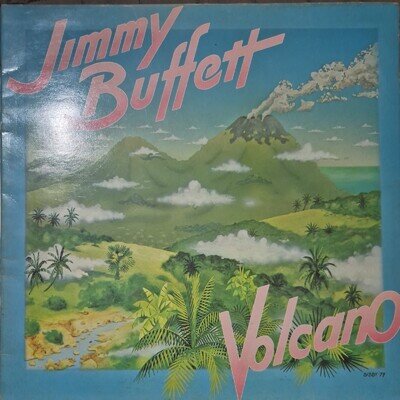 JIMMY BUFFETT LP RECORD ‘VOLCANO’ MCA 1st issue A1B1 vg+