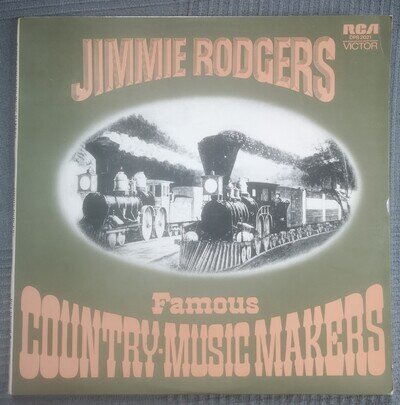 Jimmie Rodgers Famous Country Music Makers Double LP (RCA Victor DPS 2021) EX