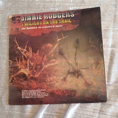 Jimmie Rodgers Twilight On The Trail Vinyl Record