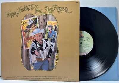 LP Roy Rogers Happy Trails To You T-467 USA Import Gatefold Vinyl EXCELLENT 1975