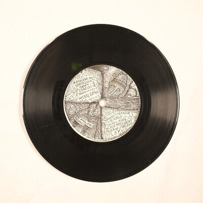 RUDIMENTARY PENI - RUDIMENTARY PENI - 1981 UK RELEASE - VINY 7" EP - VG