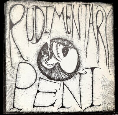 Rudimentary Peni 1983 7” EP Outer Himalayan Records BooBoo 1 Teenage Time Killer