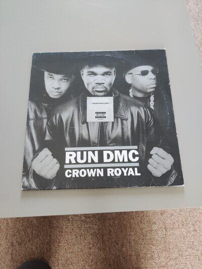 Run DMC Crown Royal Vinyl LP Album Record UK
