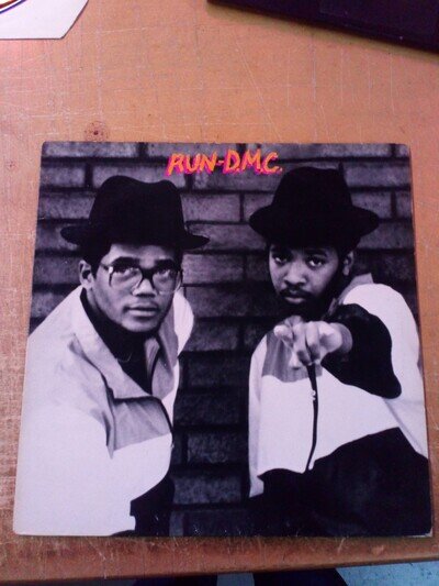 Run D.M.C. "Run DMC" - Self Titled - 1984 Rap Hip-Hop - Vinyl LP Record -G/ VG