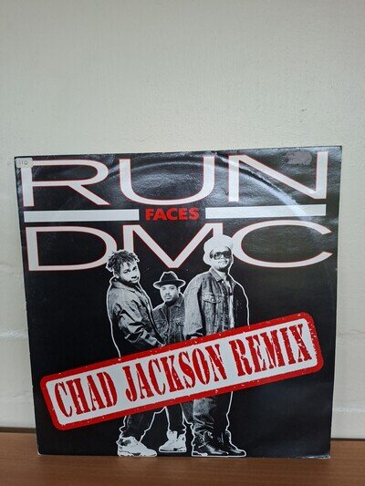Run-DMC - Faces (Chad Jackson Remixes) (VINYL) VG+/VG+