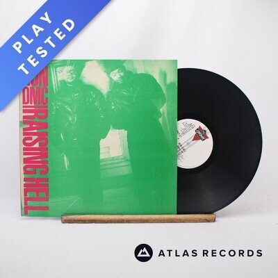 Run-DMC Raising Hell LP Album Vinyl Record 1986 LONLP 21 London Records - VG+/EX