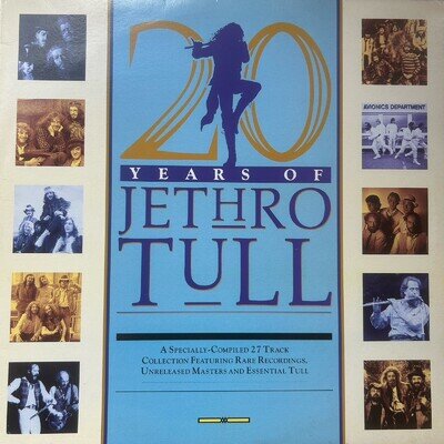Jethro Tull 20 Years of Jethro Tull Chrysalis 1988 12" Black Vinyl LP
