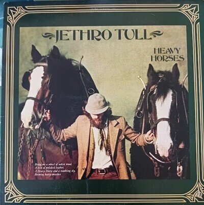 Jethro Tull Album - Heavy Horses - Vinyl LP - Chrysalis Records US 1978 CHR1175