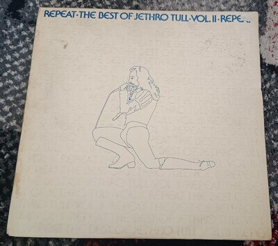 JETHRO TULL - REPEAT - The Best Of Jethro Tull - 1977 - LP Record 12"