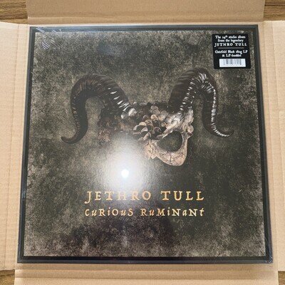 Jethro Tull Curious Ruminant Vinyl LP - Black 180g Record New Sealed