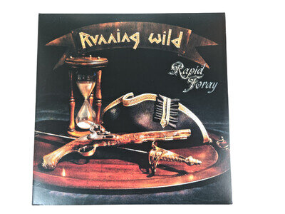 Running Wild Rapid Foray Clear Vinyl 2LP 2016 Steamhammer SPV 267391 & CD Album