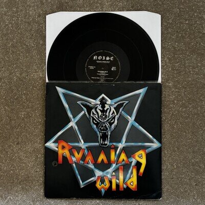 RUNNING WILD - Victim Of States Power - Debut 12” Vinyl Single - 1984 - THRASH