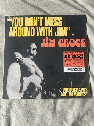 Jim Croce You Don’t Mess Around With Jim 12” Single RSD Coloured Vinyl LP Sealed