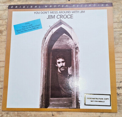 JIM CROCE "YOU DON'T MESS AROUND WITH JIM" RARE MOBILE FIDELITY LP PROMO MFSL