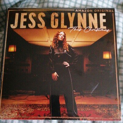 JESS GLYNNE -THIS CHRISTMAS - NEW/SEALED VINYL 7" SINGLE WITH SIGNED CARD