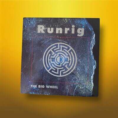Runrig The Big Wheel Vinyl LP 1991 First Press CHR 1858 Celtic Folk Rock NM/EX