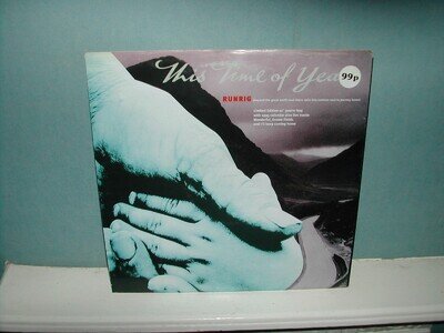 Runrig - This Time Of Year 12" 1994 12CHS P5018 poster sleeve