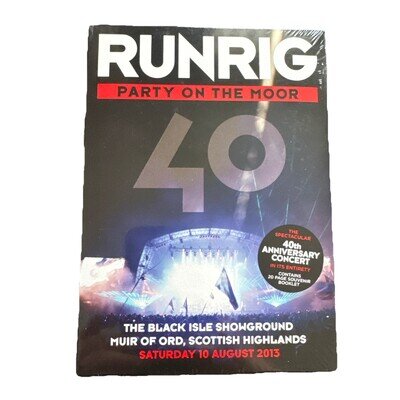 RUNRIG - 40TH ANNIVERSARY CONCERT - DVD New Sealed Music