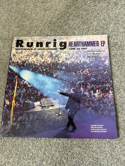 Runrig - Hearthammer - Used Vinyl Record EP. CHSG 123754