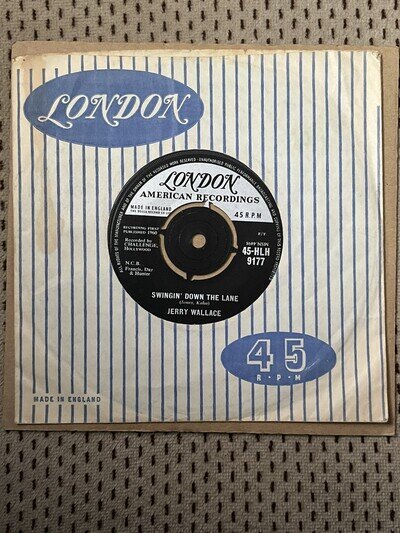 JERRY WALLACE - SWINGIN' DOWN THE LANE London 9177