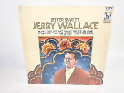 Jerry Wallace Bitter Sweet Vinyl LP - Liberty Records LST7617, Sealed, New