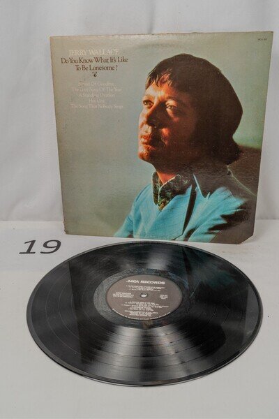 Jerry Wallace Do You Know What It's Like To Be Lonesome Original 1973 Vinyl LP