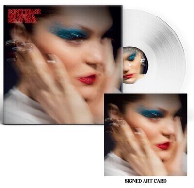 Jessie J Don’t Tease Me With A Good Time Clear Vinyl LP+ Signed card Mint/Sealed
